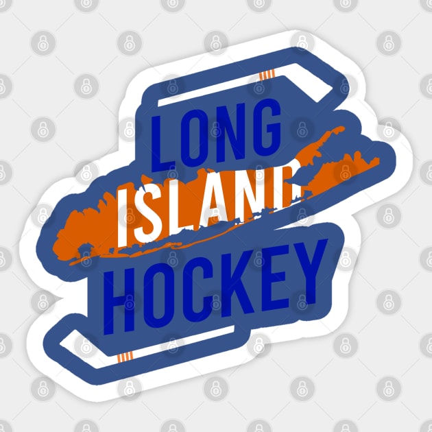 long island hockey Sticker by islandersgraphics